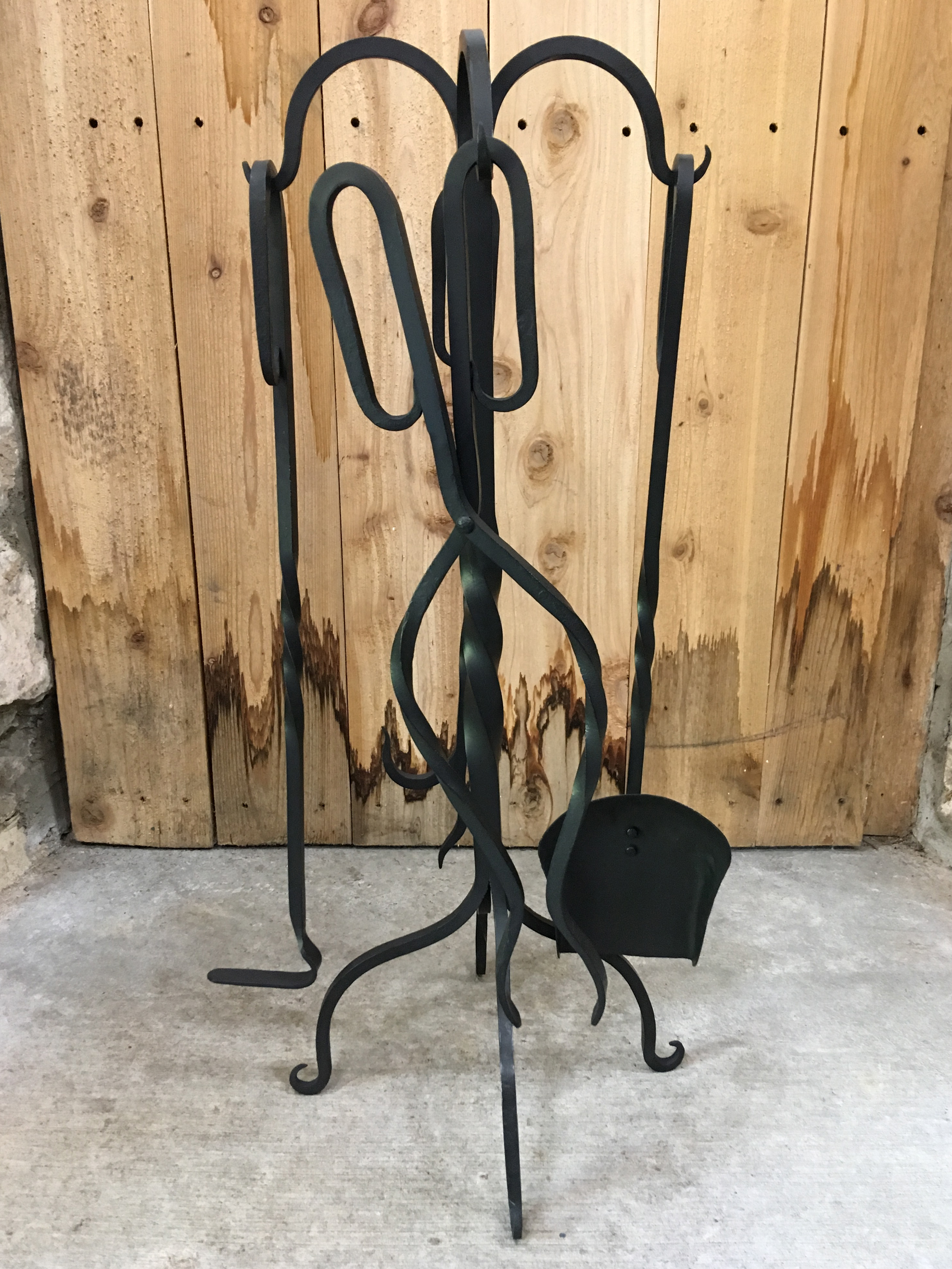 Fireplace Tool Set - Twisted